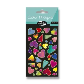 Maildor 3D Cookie Phospho Herzaufkleber